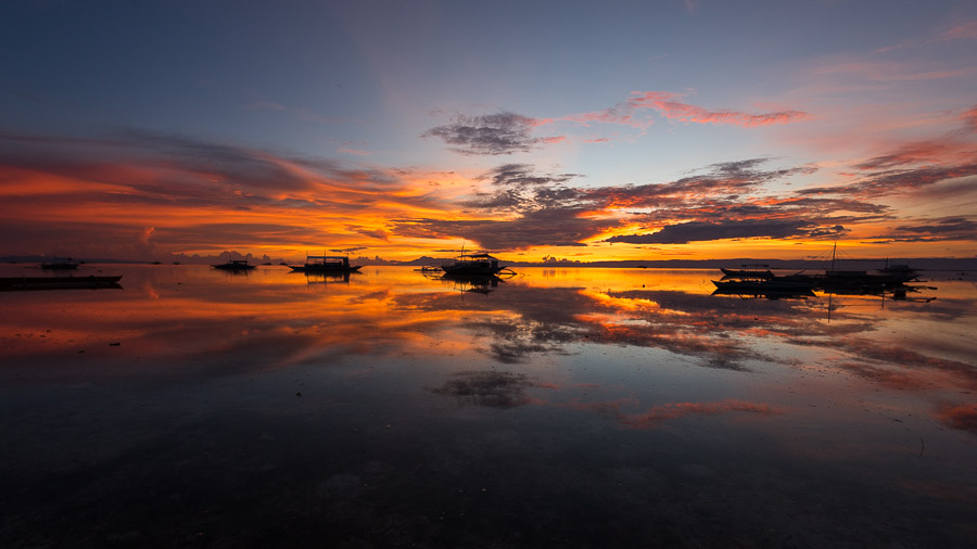 Colores al Atardecer en Bohol, Filipinas