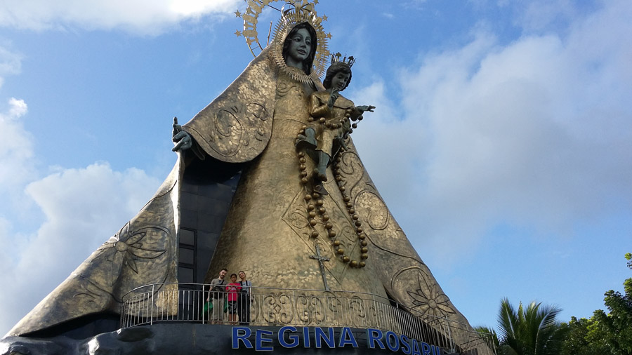 Virgen Maria gigante en tanay Rizal, Filipinas