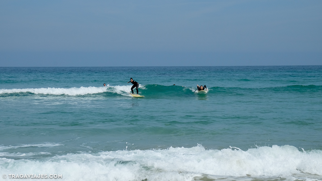 Campamento de surf en Galicia