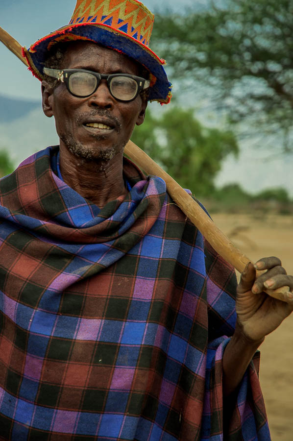 hombre , tribu Arbore, Etiopía