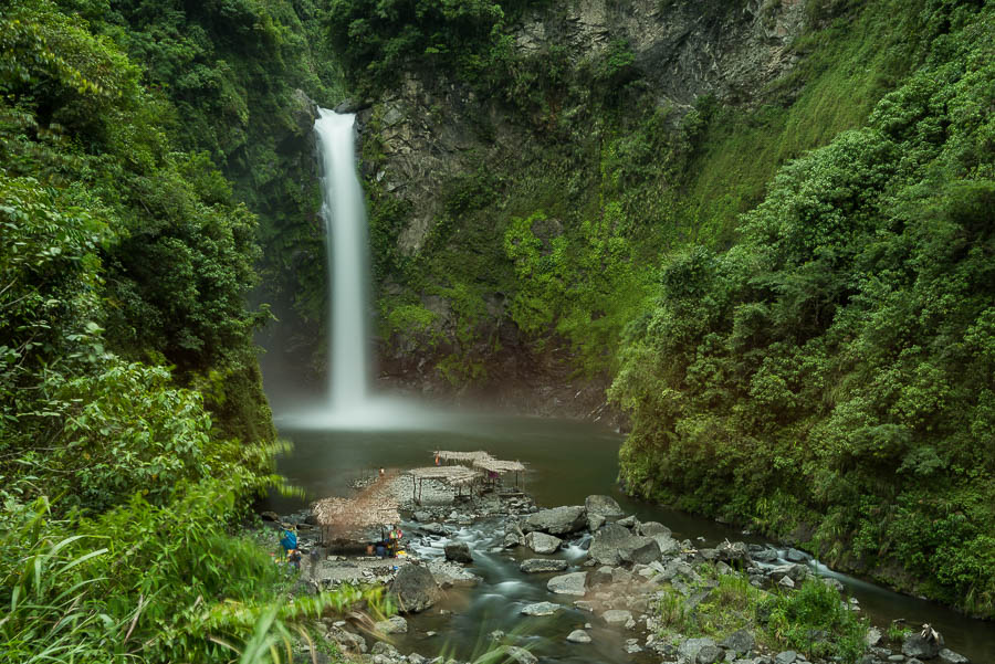 cascada en batad, Banaue, Filipinas