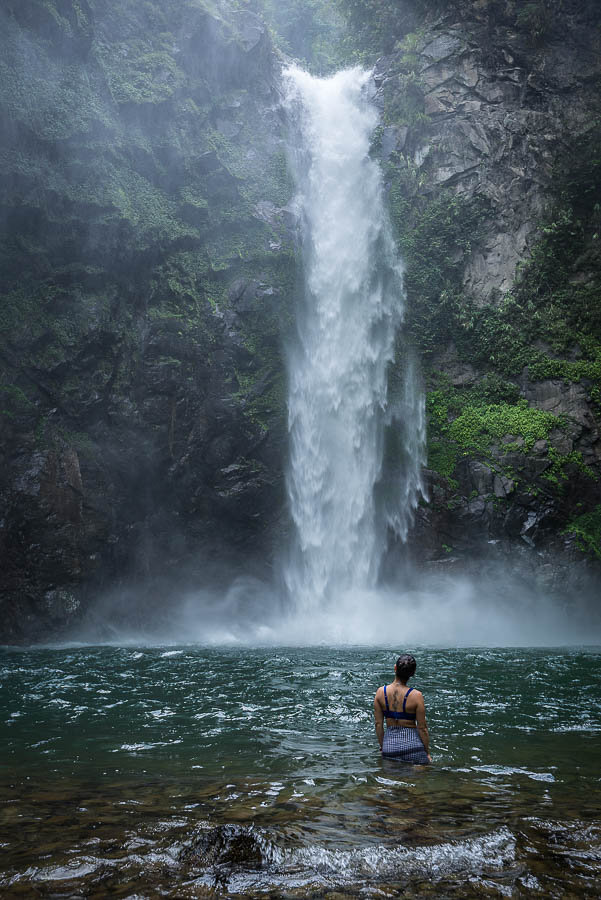 cascada en batad, Banaue, Filipinas