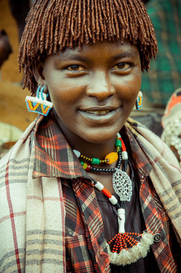 Mujer tribu Hamner, Etiopía