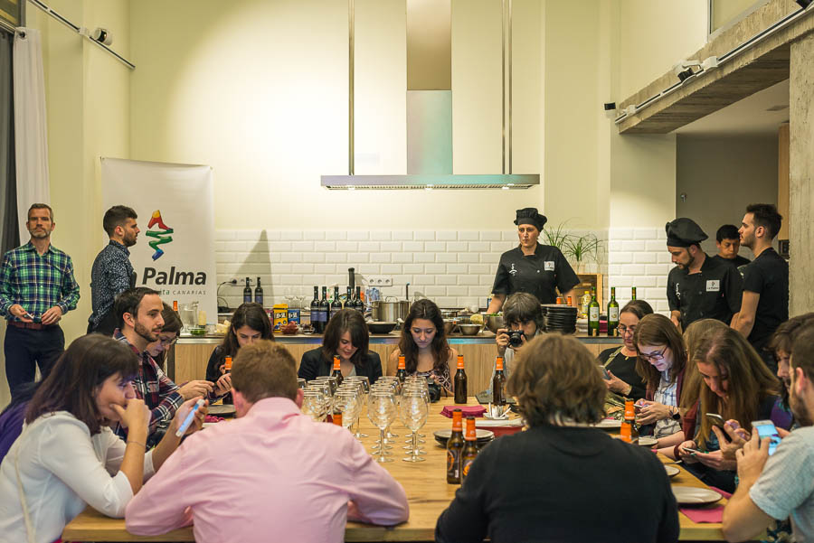 La Palma con sabor, espacio cocina en Madrid