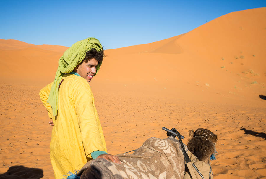 Mohamed, Bereber, desierto Merzouga