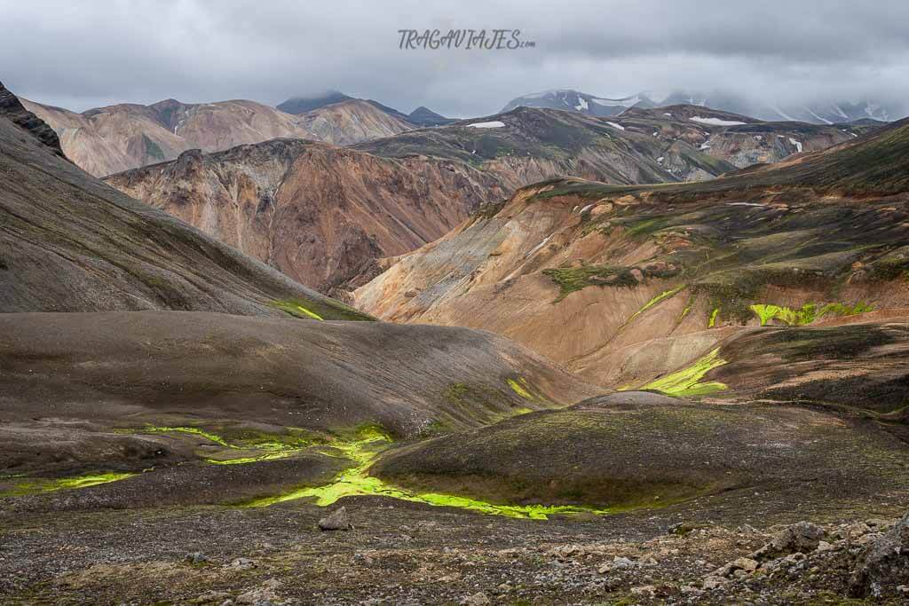 Highlands Islandia ruta 8 días - Ruta en Landmannalaugar