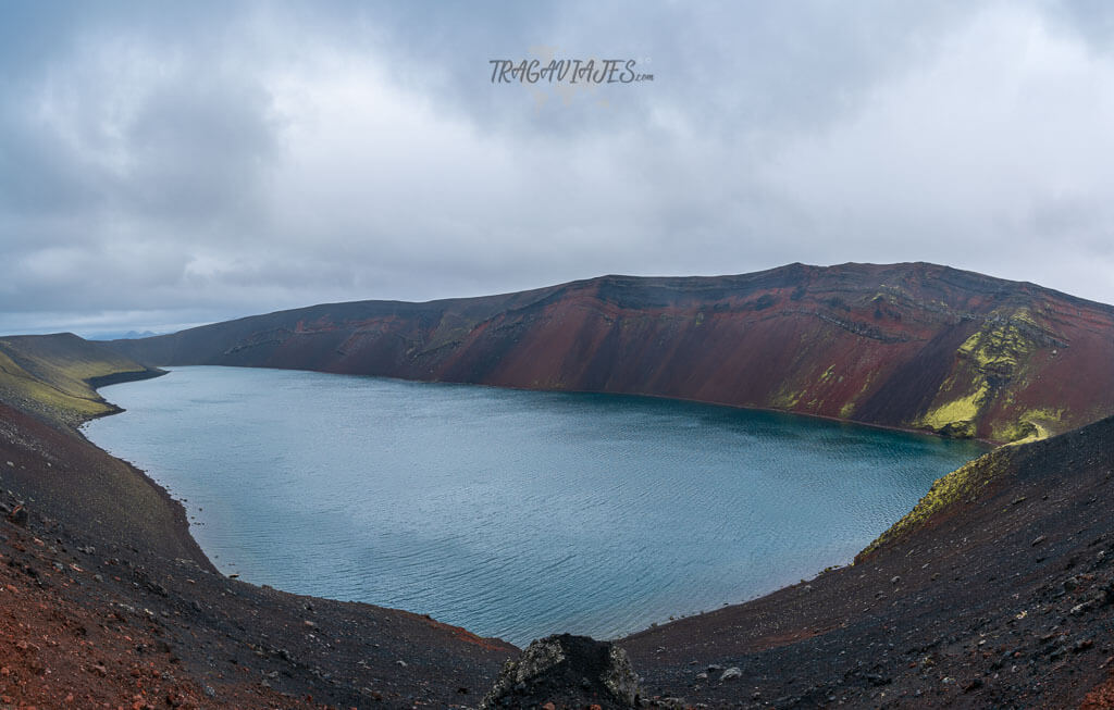 Highlands Islandia ruta 8 días - Cráter de Ljótipollur