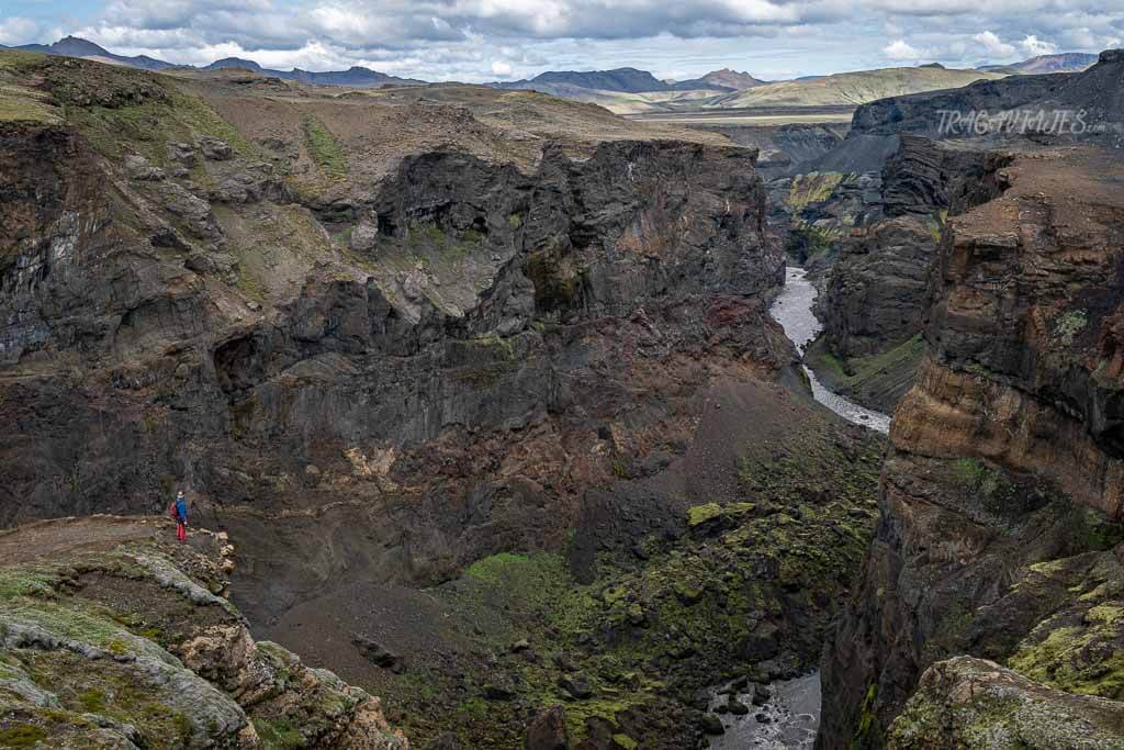 Highlands de Islandia - Cañón de Markarfljótsgljúfur