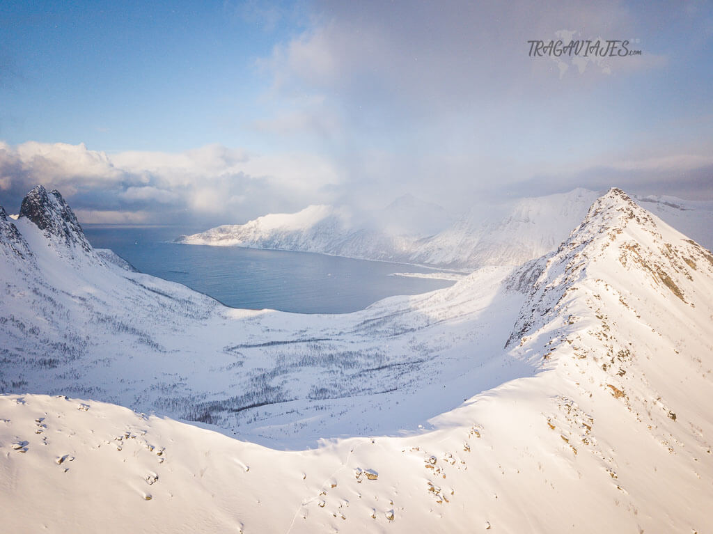 Vista desde la cima de Hesten