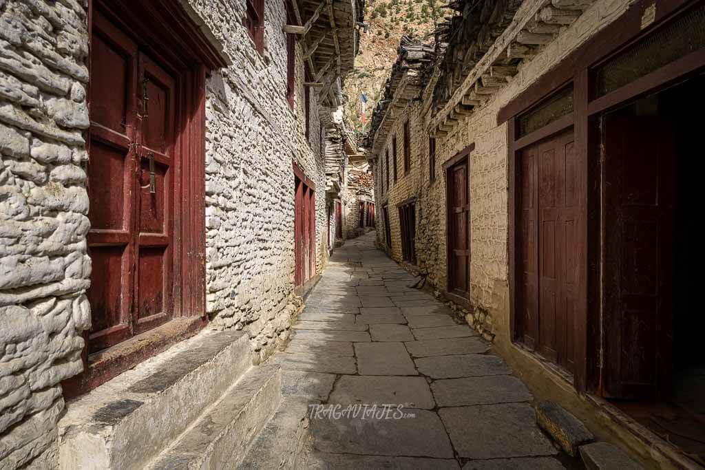 Lower Mustang Nepal - Calles de Marpha