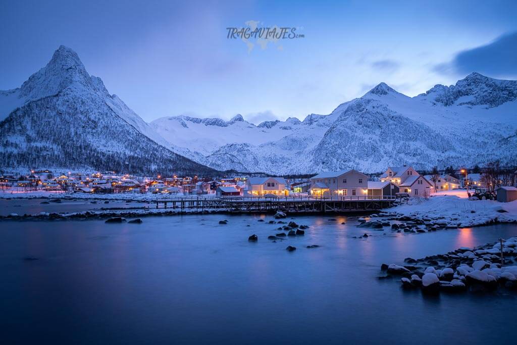 Pueblos más bonitos de Senja - Pueblo de Mefjordvær