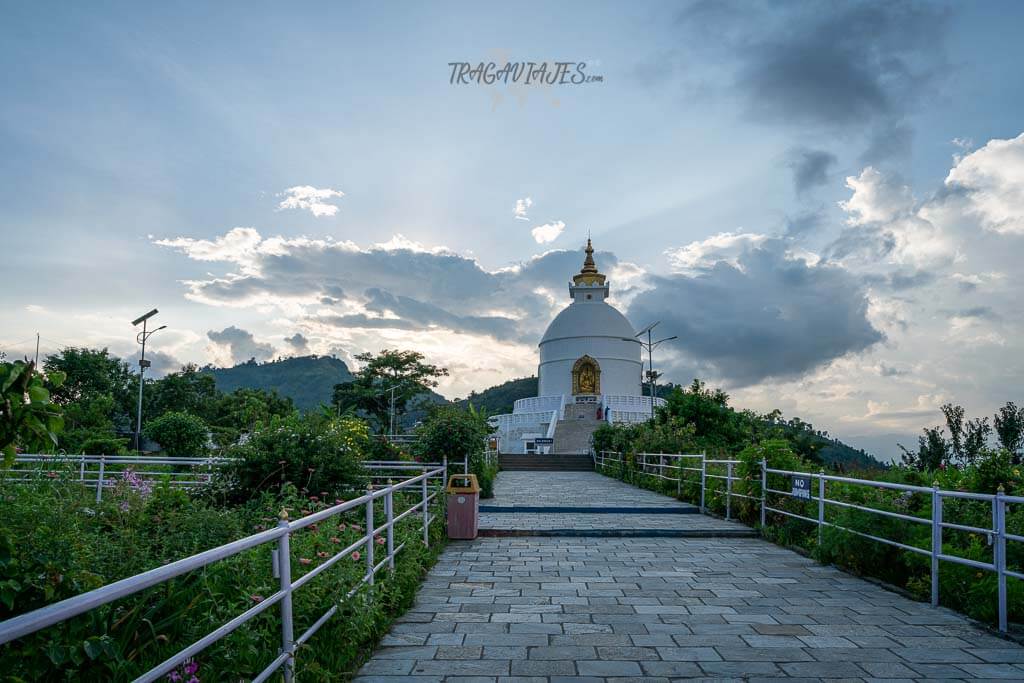 Qué hacer en Pokhara - Pagoda de la Paz Mundial