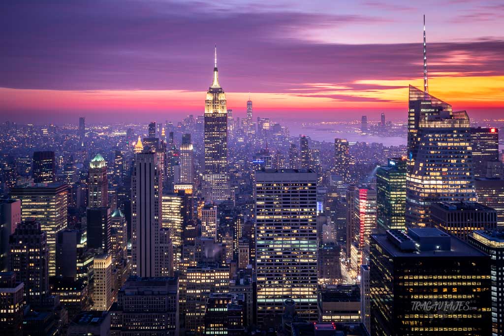 Qué hacer en Nueva York - Vistas desde el Top of the Rock