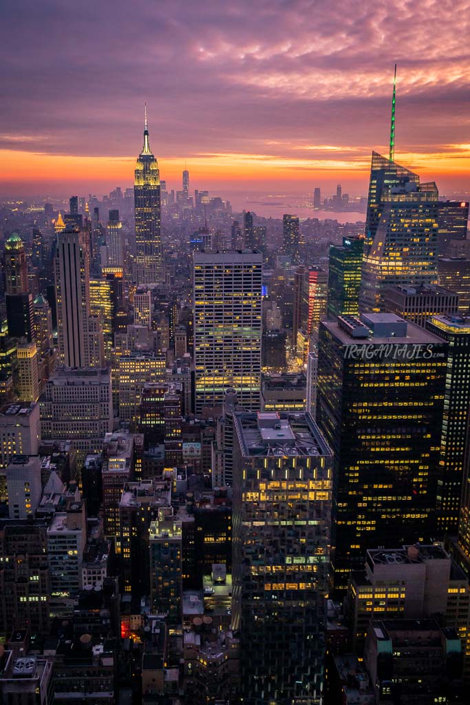 A qué mirador subir en Nueva York - Vistas desde el Top of the Rock