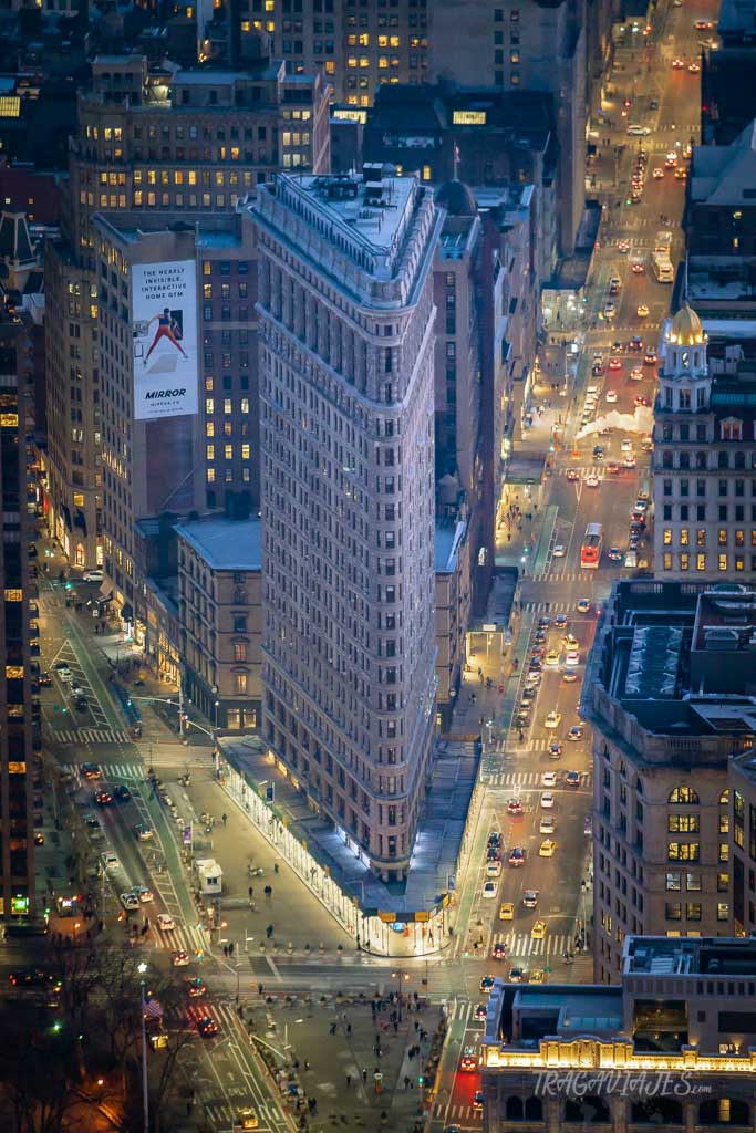 El edificio más bonito de Nueva York, el Flatiron building