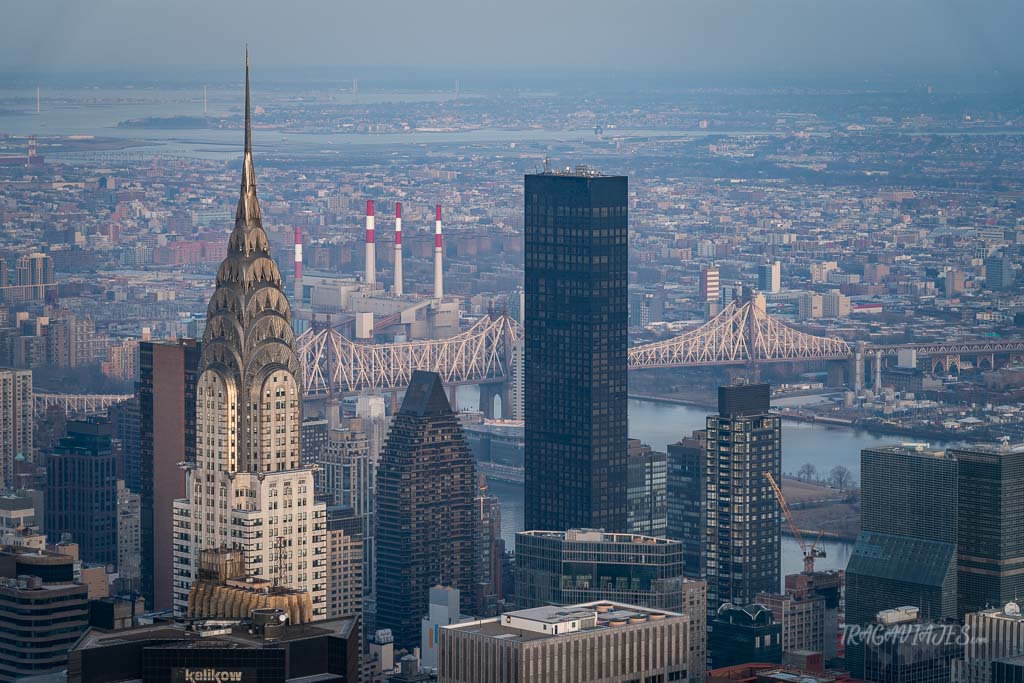 Edificio Chrysler desde el Empire State