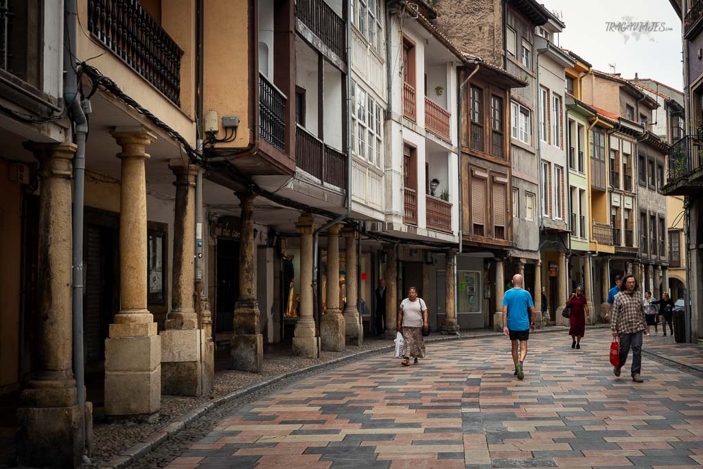 Camino de Santiago en Avilés - Calle Rivero