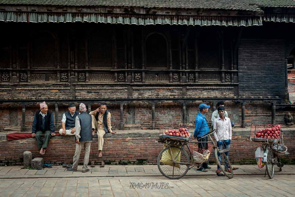 Qué ver en Katmandú - Escenas de Bhaktapur