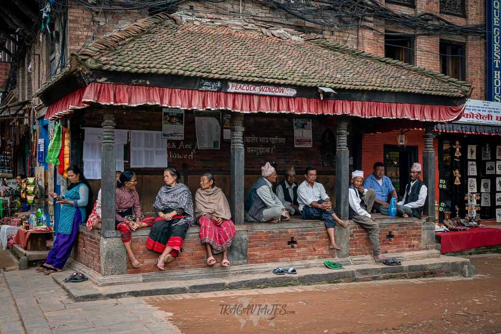 Qué ver en Katmandú - Escenas de Bhaktapur