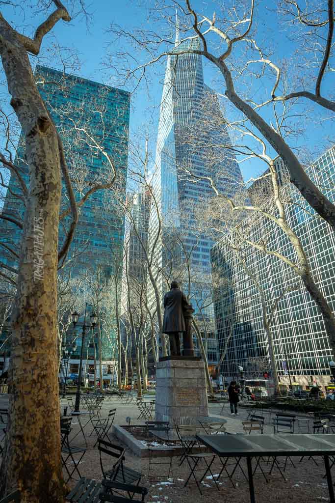 Bryant Park en invierno