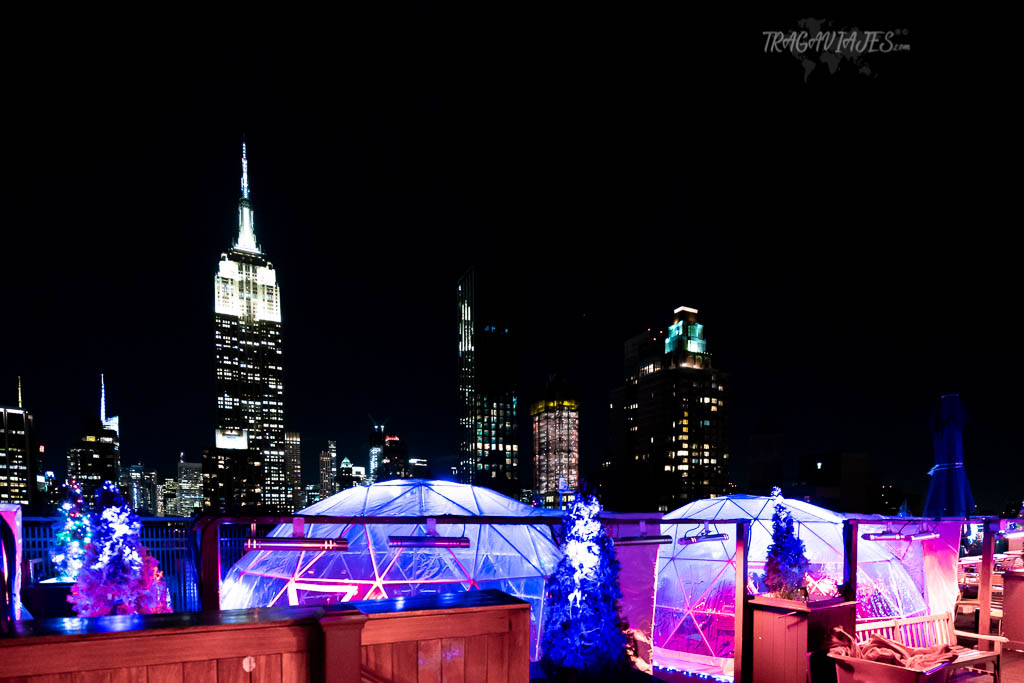 Vida nocturna de Nueva York - Terraza panorámica del 230 Fifth