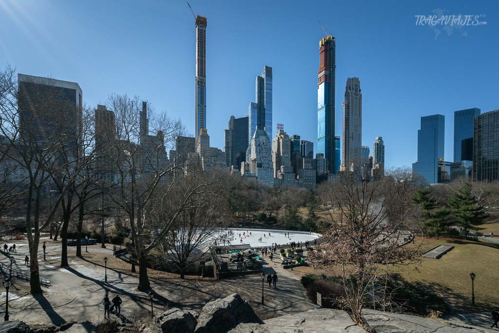 Parques de Nueva York - Pista de patinaje de Central Park