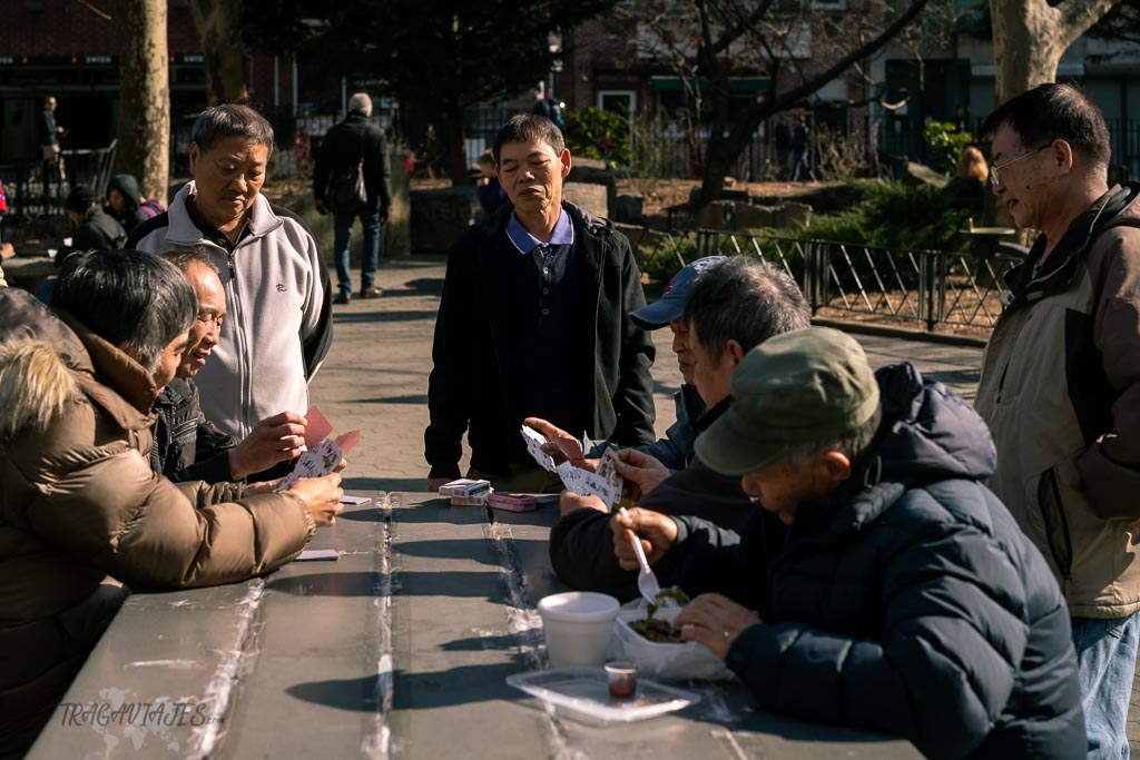 Diversión en las calles de Nueva York - Columbus Park