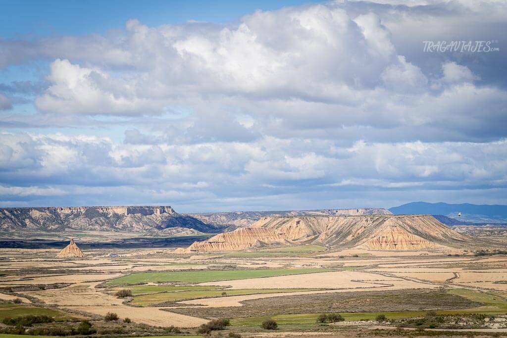 Vista de la Bardena Blanca