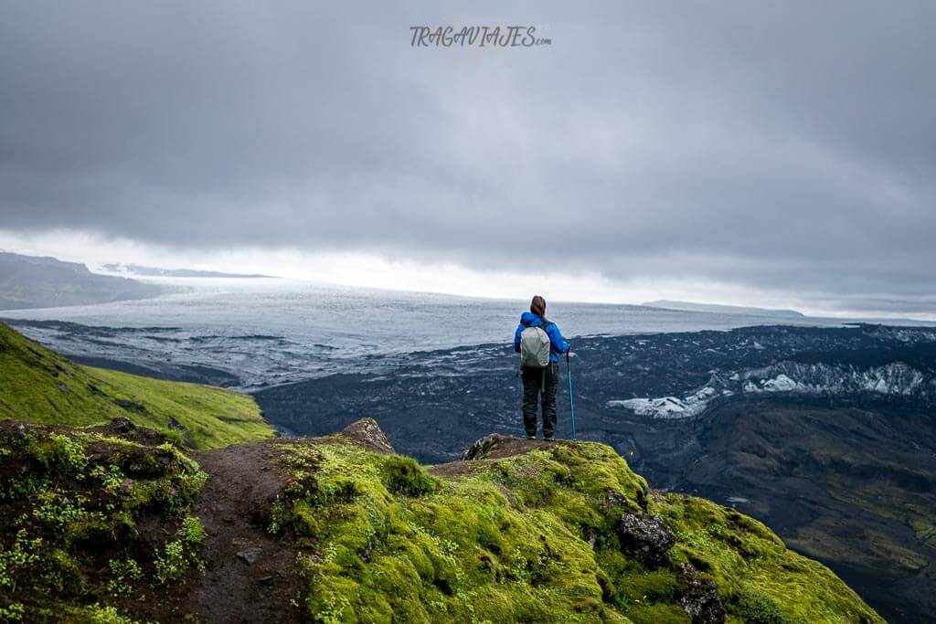 Tierras Altas Islandia ruta 8 días - Observando el glaciar Mýrdalsjökull