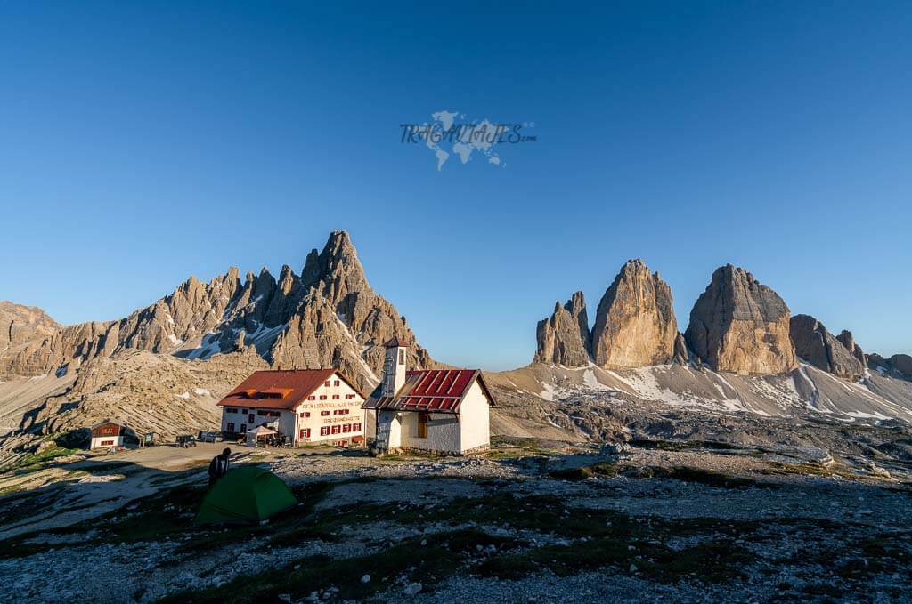 Ruta de las Tre Cime di Lavaredo - Refugio Antonio Locatelli