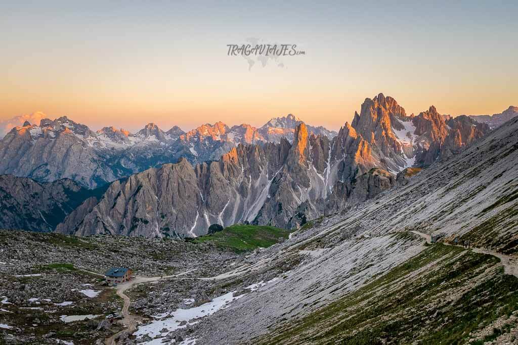 Tre Cime di Lavaredo - Vistas desde Forcella Lavaredo