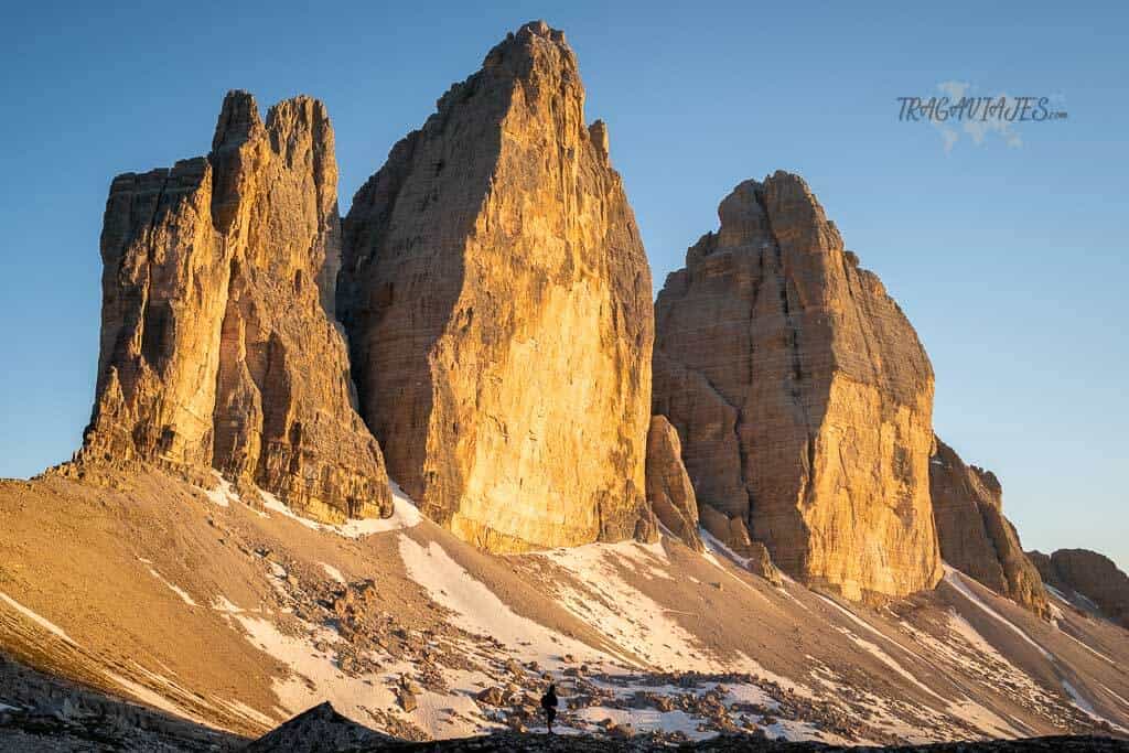 Tres Cimas de Lavaredo - Atardecer en las Tre Cime di Lavaredo