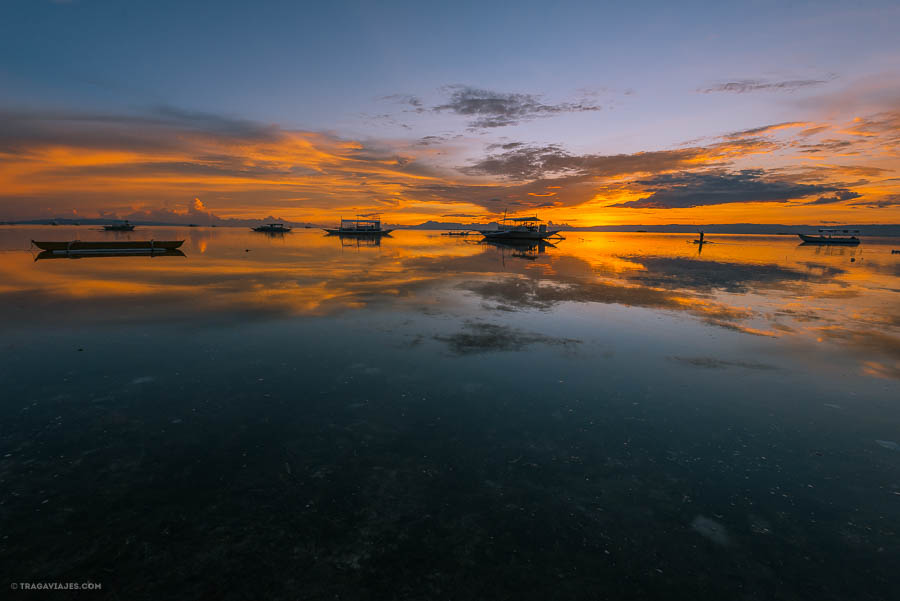 Atardecer, Bohol, Filipinas