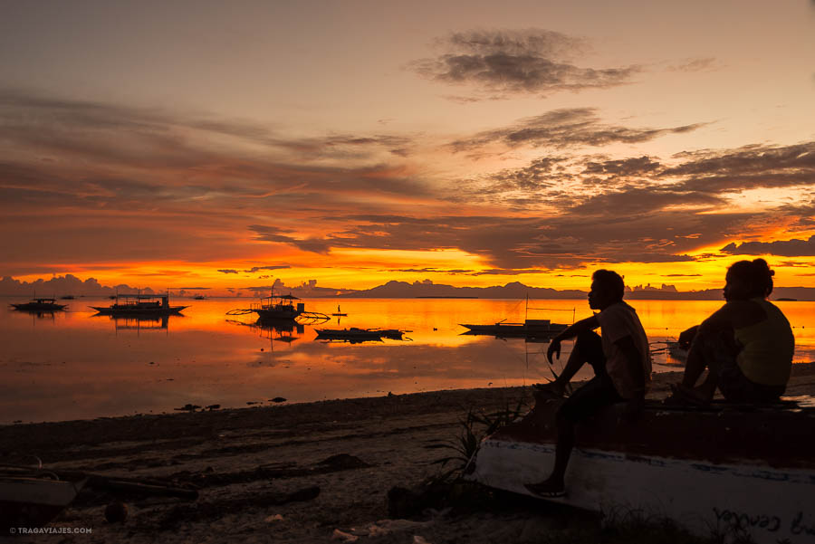 Atardecer, Bohol, Filipinas