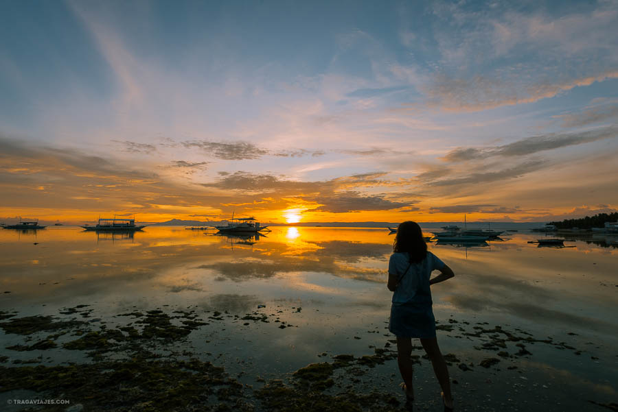 Atardecer, Bohol, Filipinas