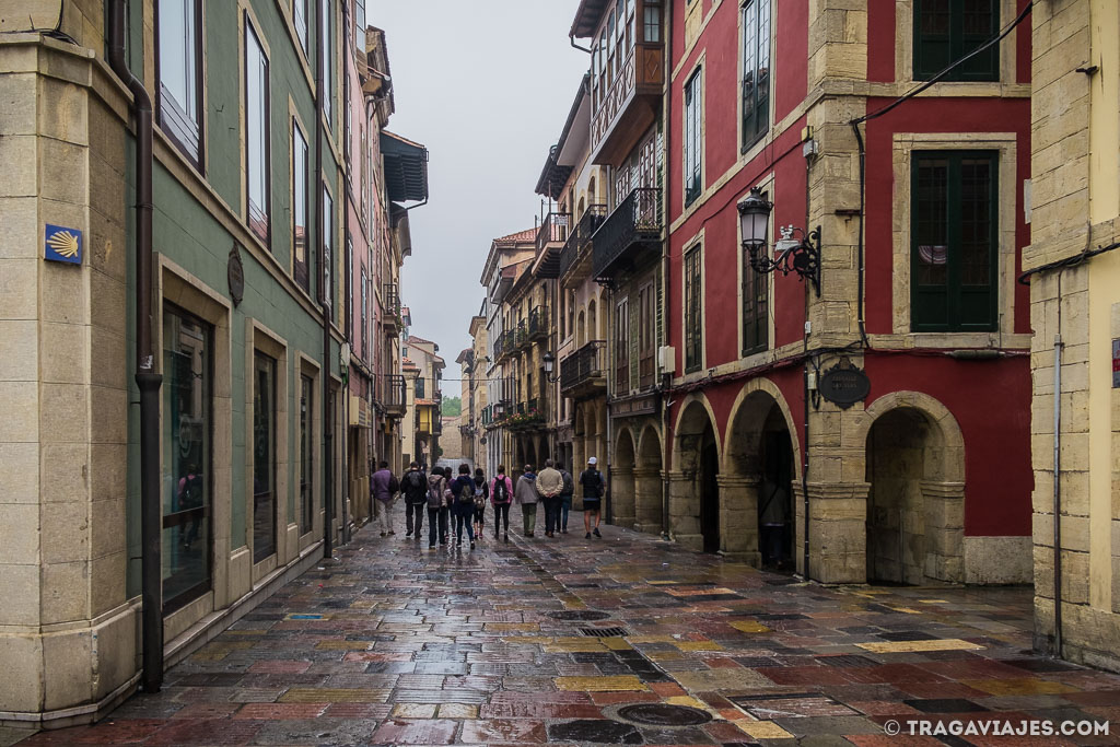 camino santiago camino del norte Casco histórico avales