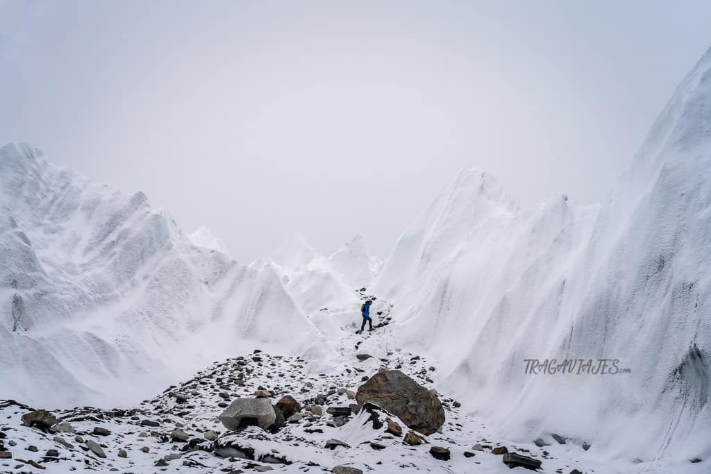 Campo base del Everest - Glaciar de Khumbu