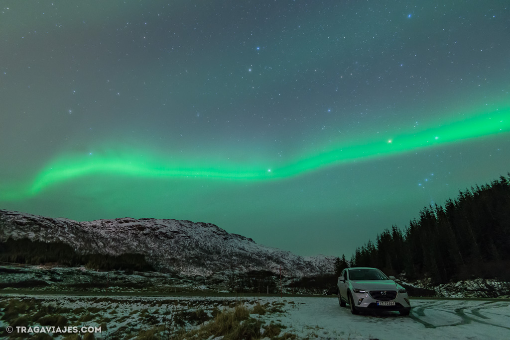 Fotografiar auroras boreales
