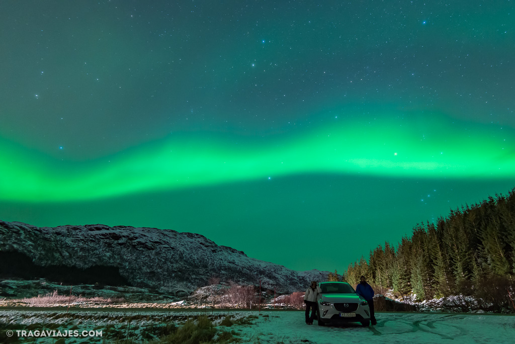 Cómo buscar auroras boreales