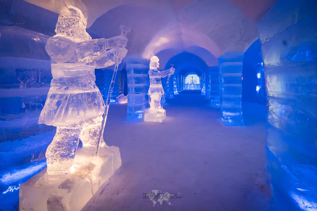 Dormir en un hotel de hielo - Bar