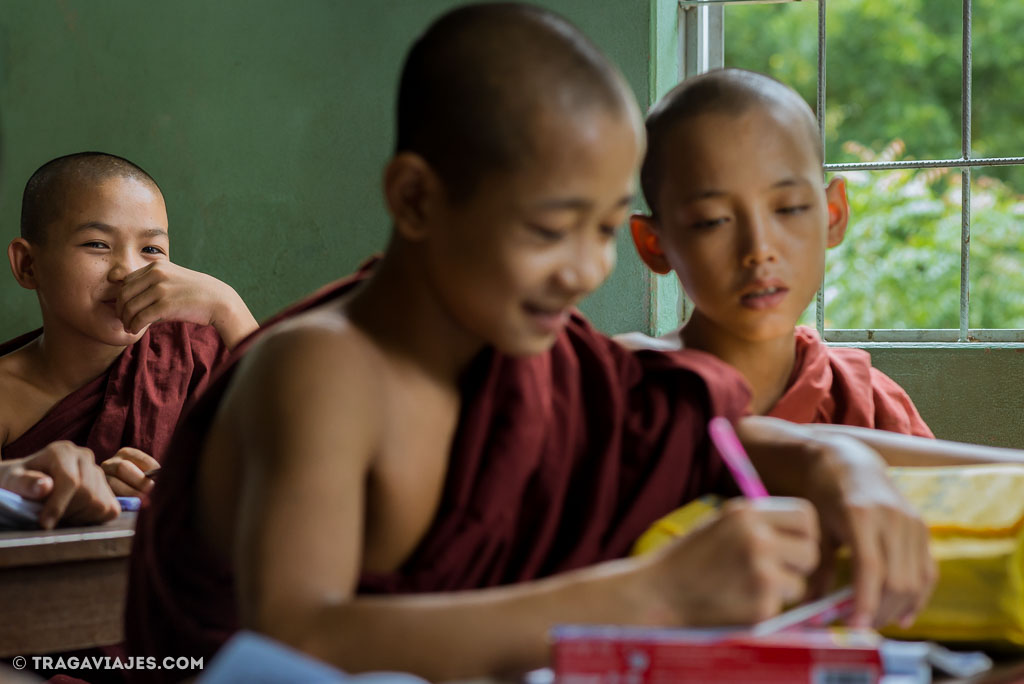 Explotación infantil, niños trabajando en Myanmar