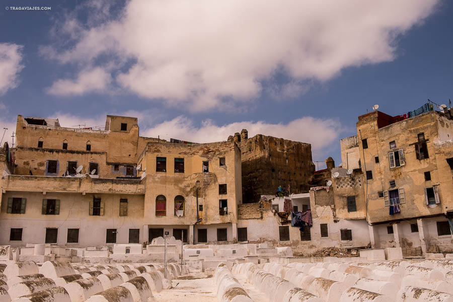 El mella cementerio, Fez, Marruecos