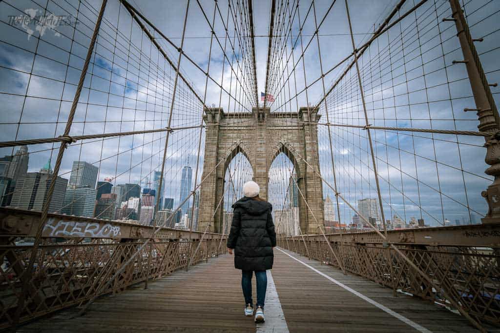 Guía de Nueva York - Pasear por el Puente de Brooklyn