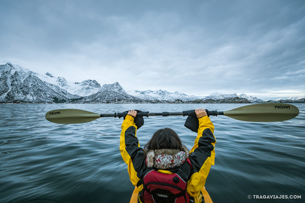 Actividades que hacer en Lofoten - Hacer Kayak 