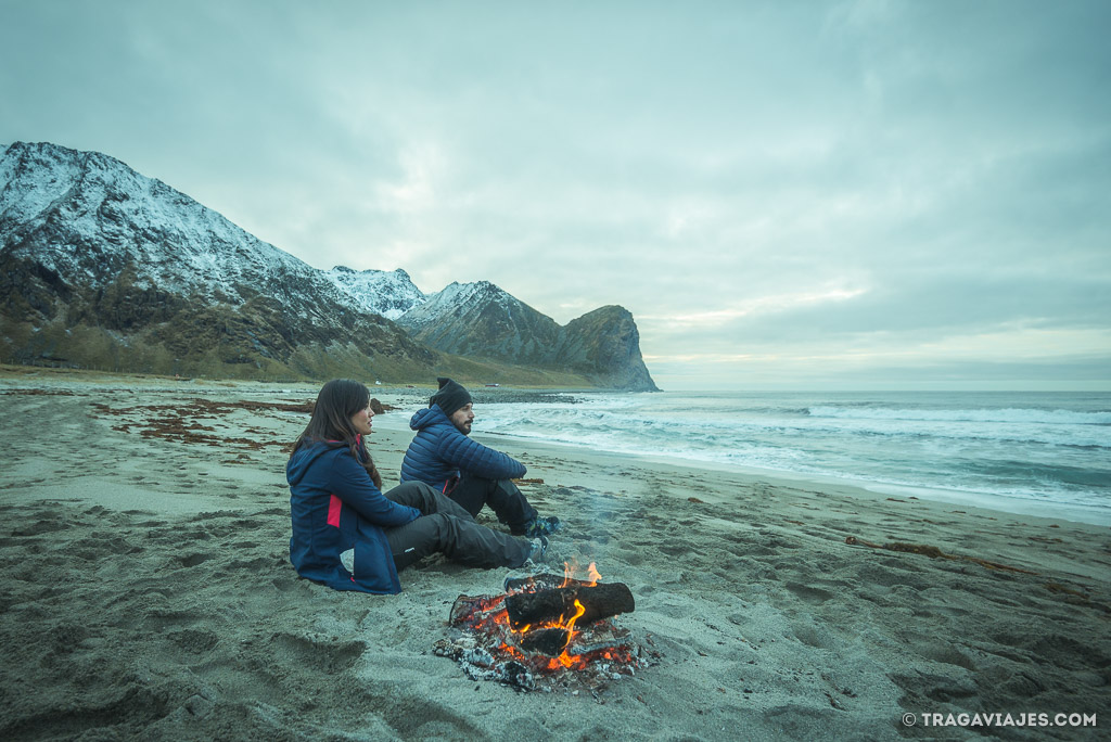 Playas de Lofoten - Unstad beach