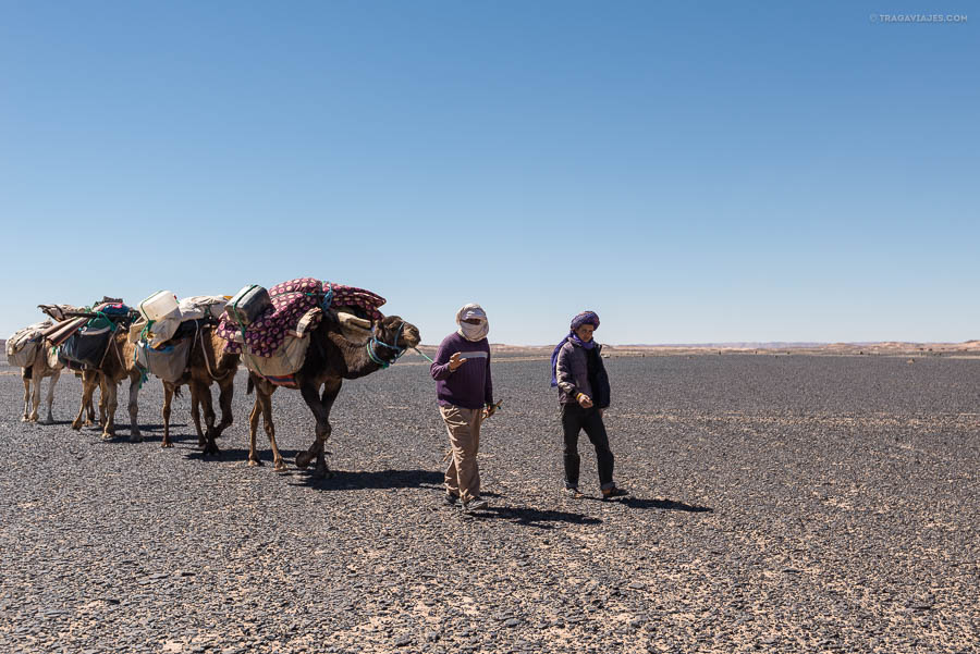 Desierto de Merzouga, dunas de Erg Chebbi, Marruecos