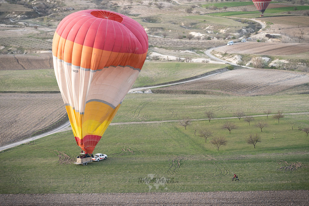 Volar en globo en Capadocia