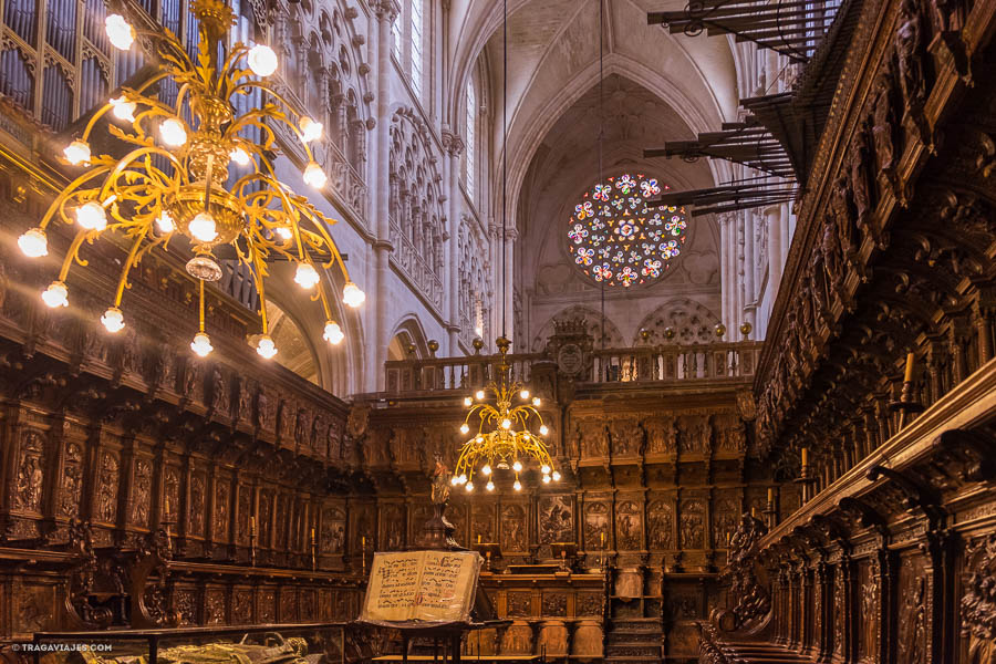 Coro de la catedral de Burgos