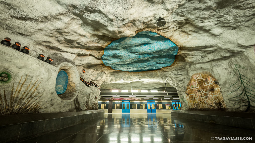 qué ver en Estocolmo - Metro