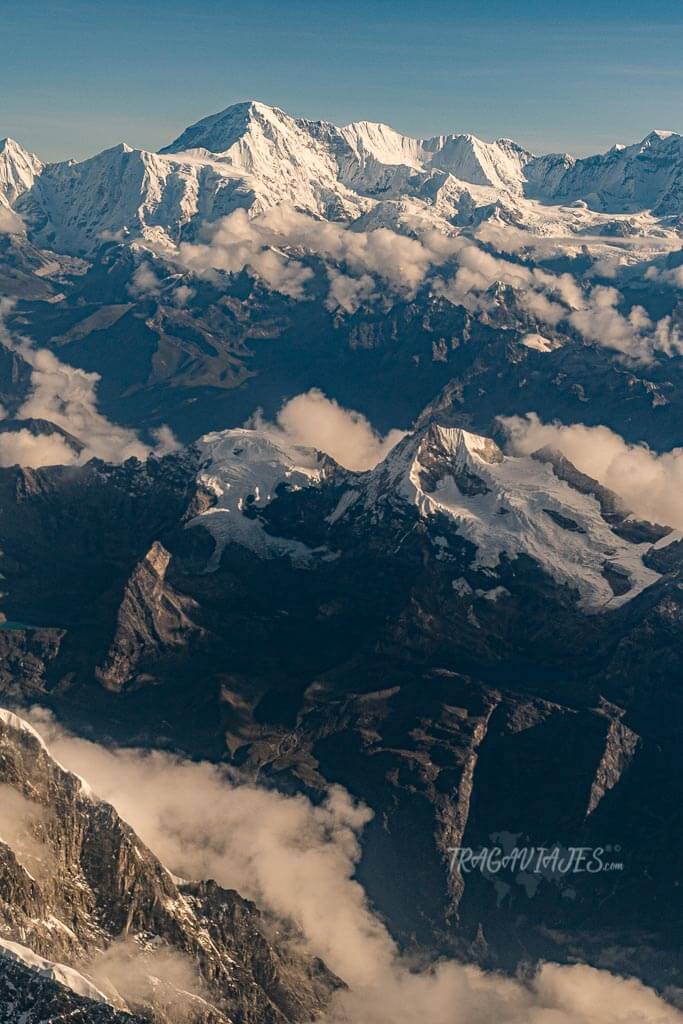 Qué ver en Nepal - Vista del Himalaya desde el avión